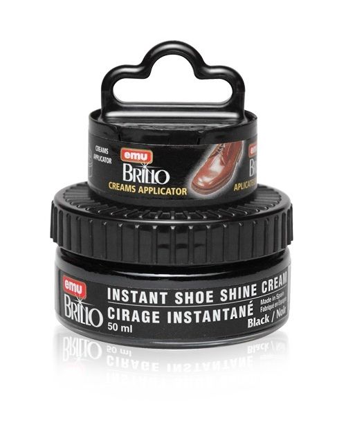 EMU instant shoe shine cream