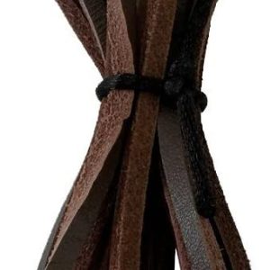 Leather boot laces