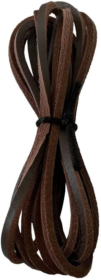 Leather boot laces