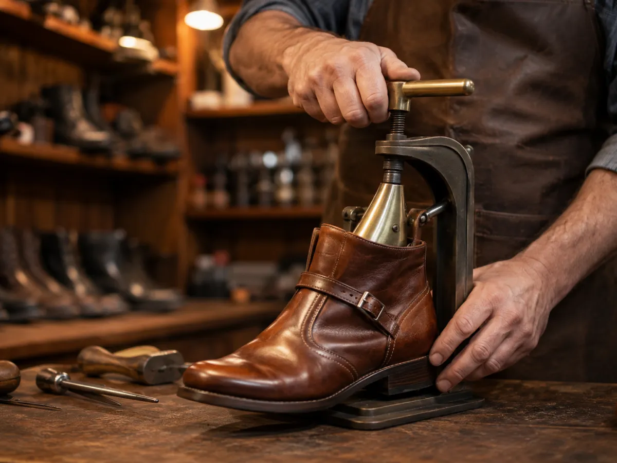 Professional Boot Stretching